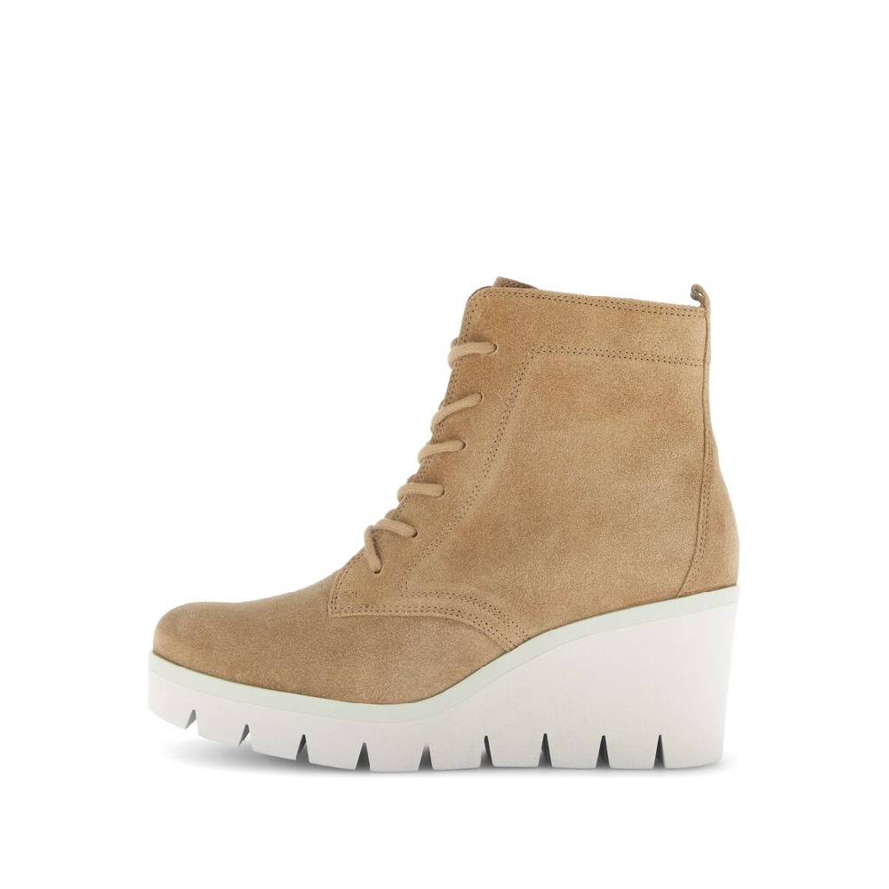 Pius Gabor Plateau Stiefelette braun