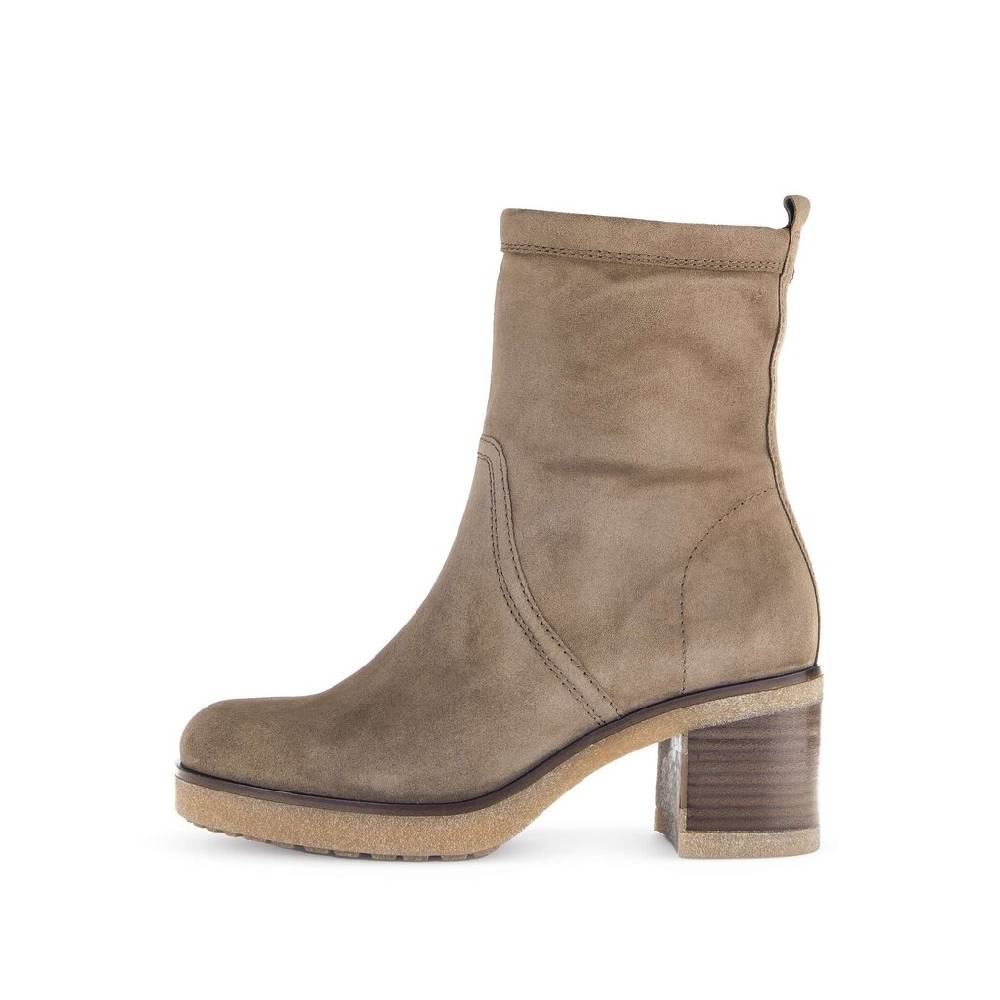 Pius Gabor Plateau Stiefelette braun