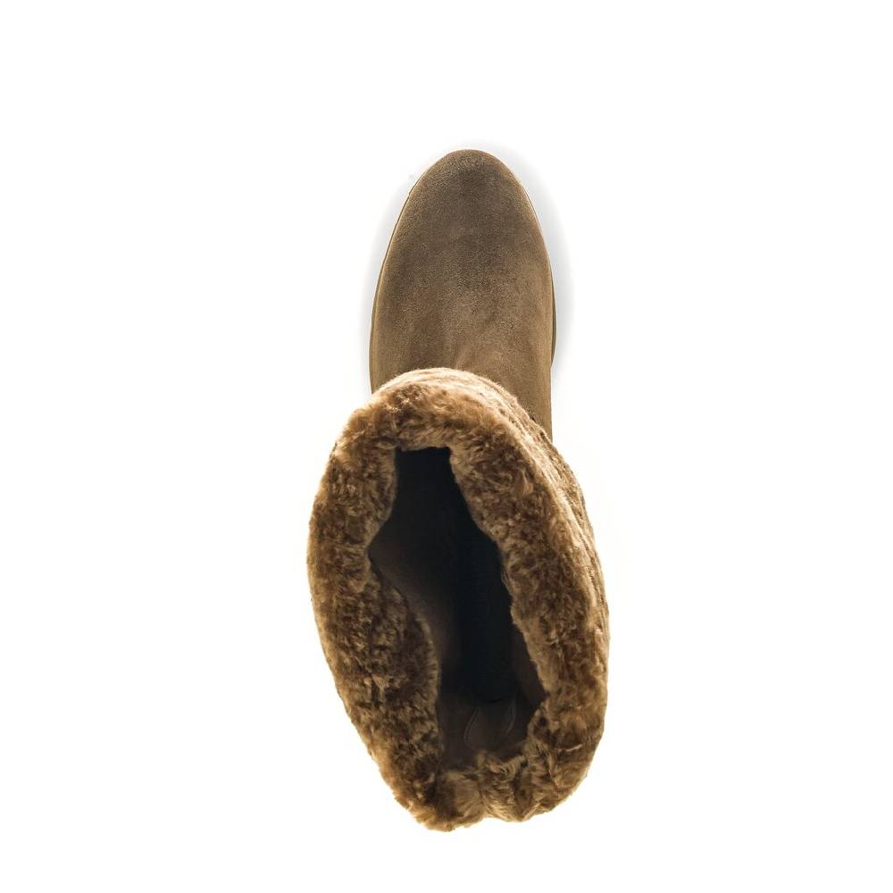 Pius Gabor Plateau Stiefelette Braun