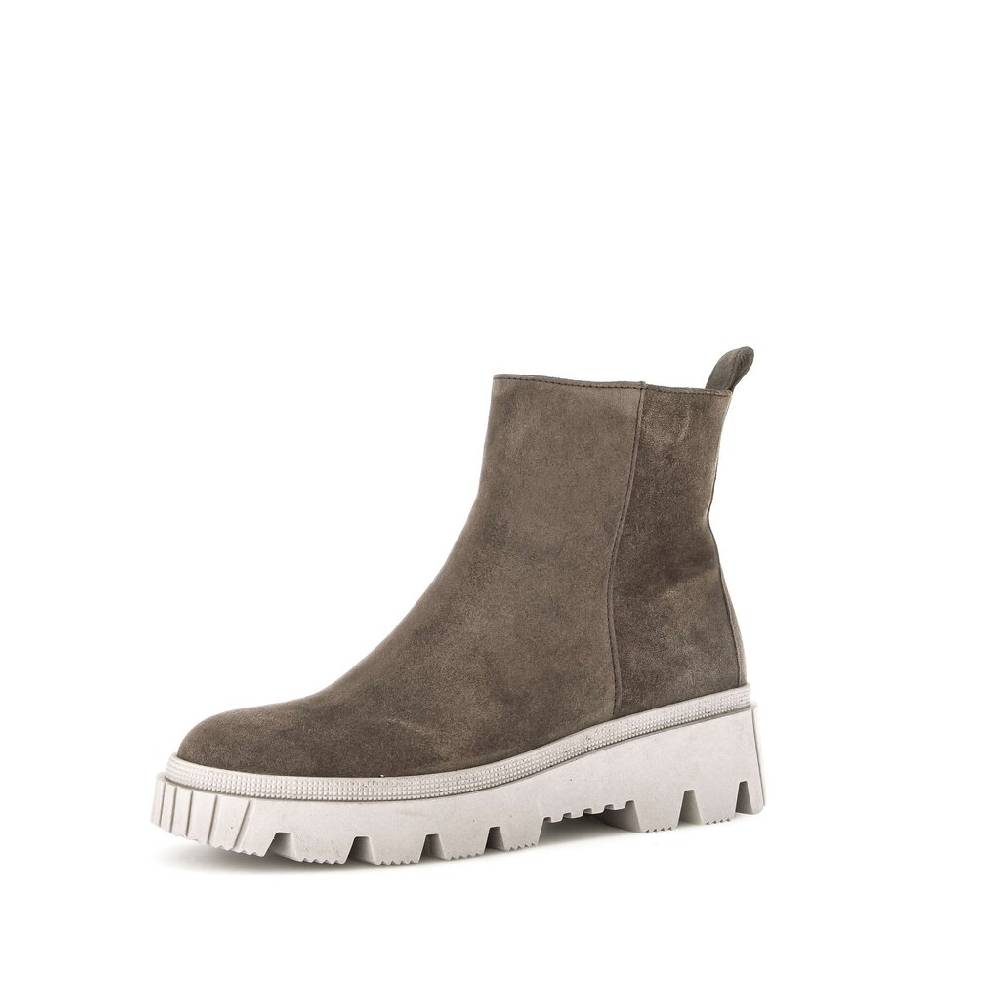 Pius Gabor Plateau Stiefelette Grau