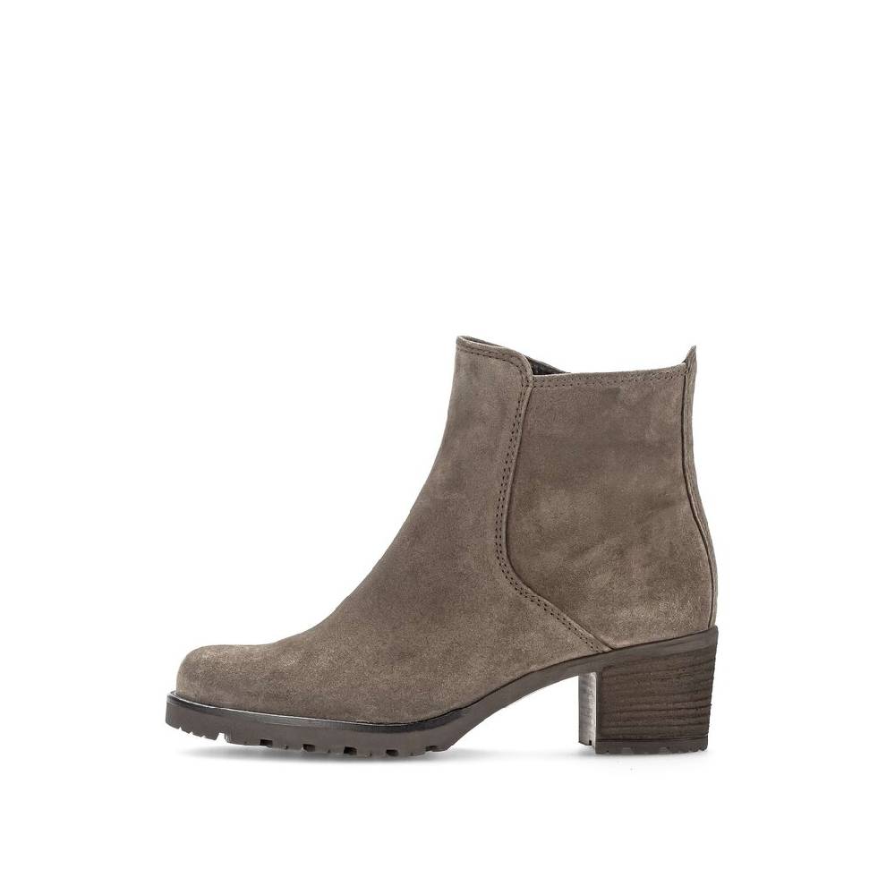 Pius Gabor Plateau Stiefelette grau