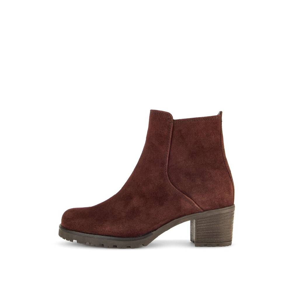 Pius Gabor Plateau Stiefelette rot