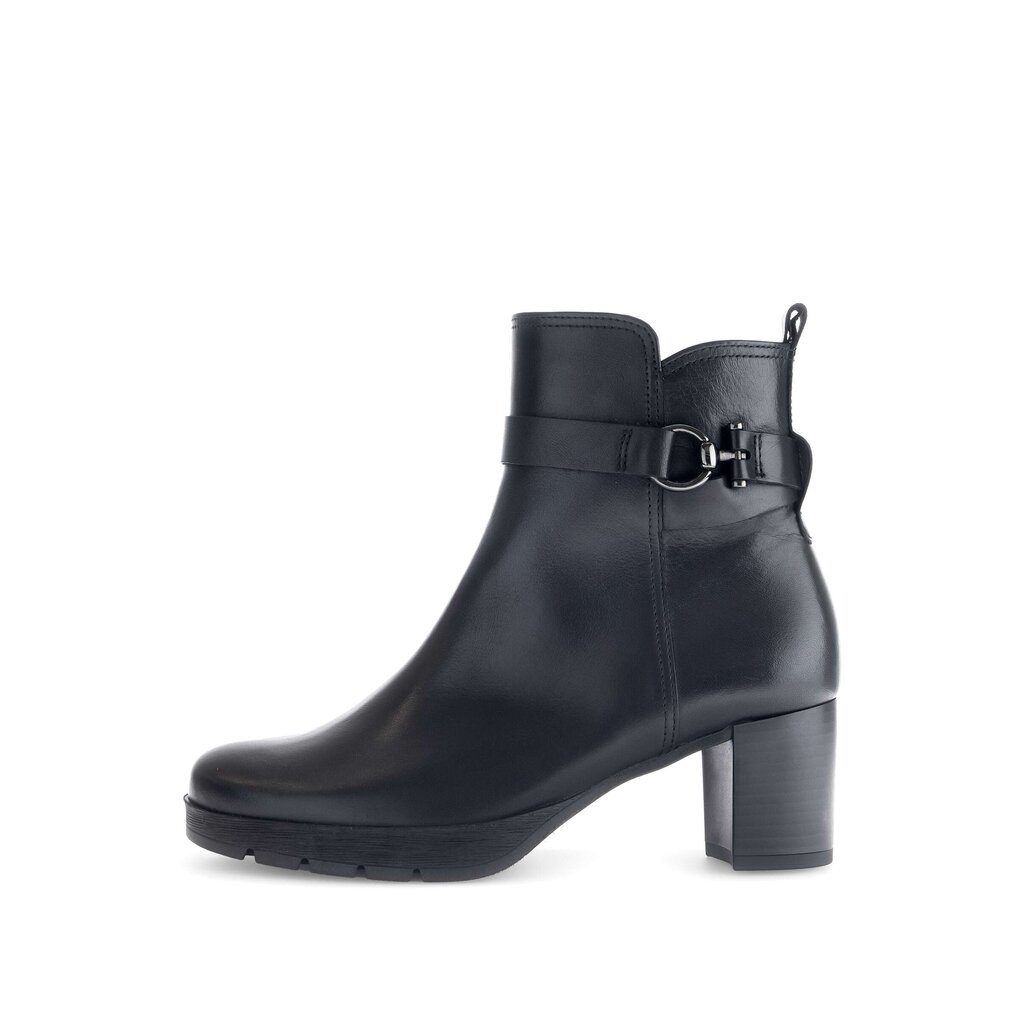 Pius Gabor Plateau Stiefelette schwarz
