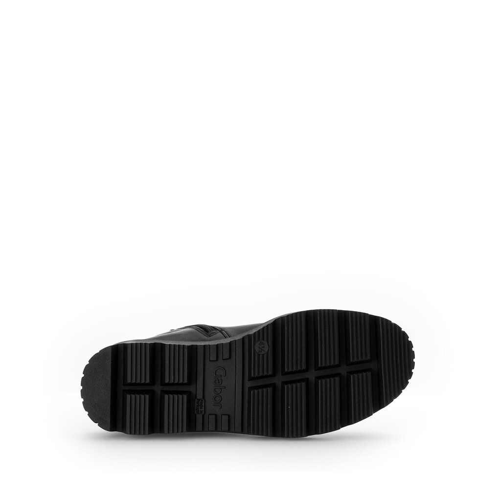 Pius Gabor Plateau Stiefelette Schwarz