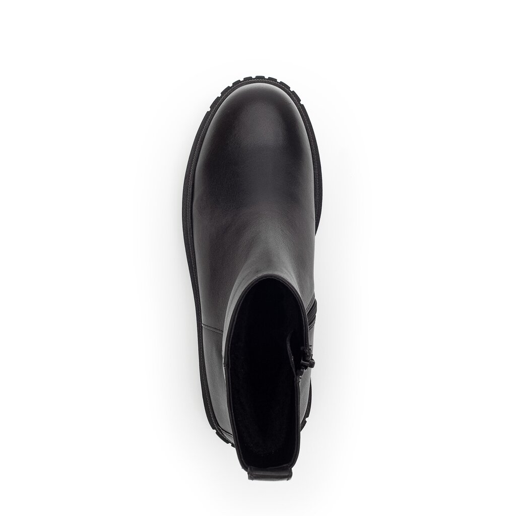 Pius Gabor Plateau Stiefelette Schwarz