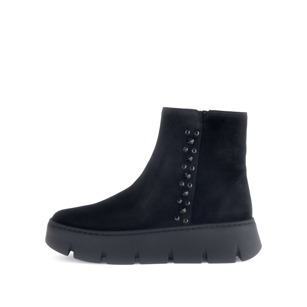 Pius Gabor Plateau Stiefelette schwarz