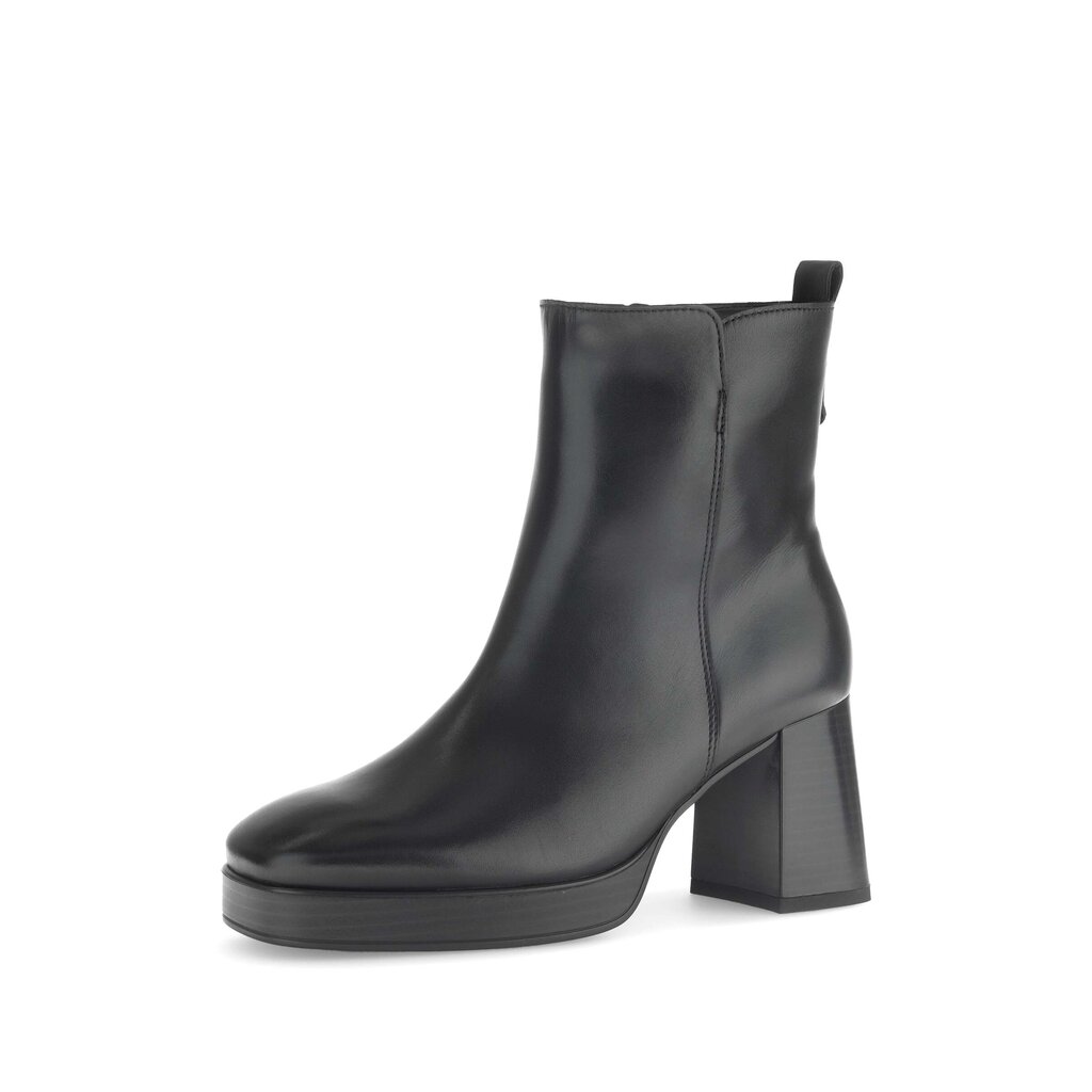 Pius Gabor Plateau Stiefelette Schwarz