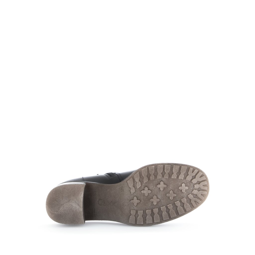 Pius Gabor Plateau Stiefelette Schwarz