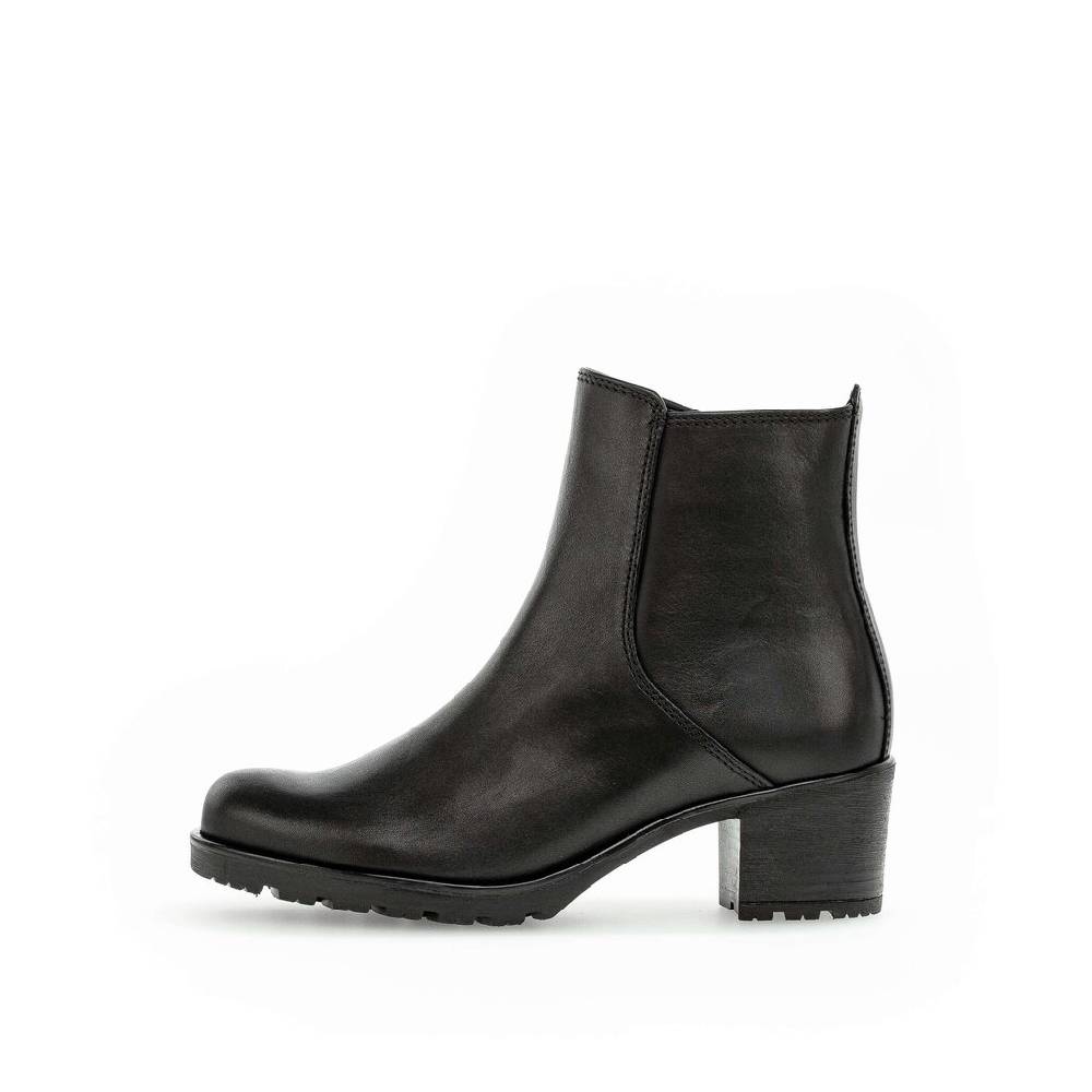 Pius Gabor Plateau Stiefelette schwarz