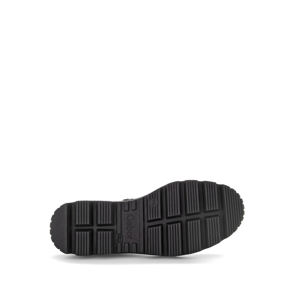 Pius Gabor Plateau Stiefelette Schwarz