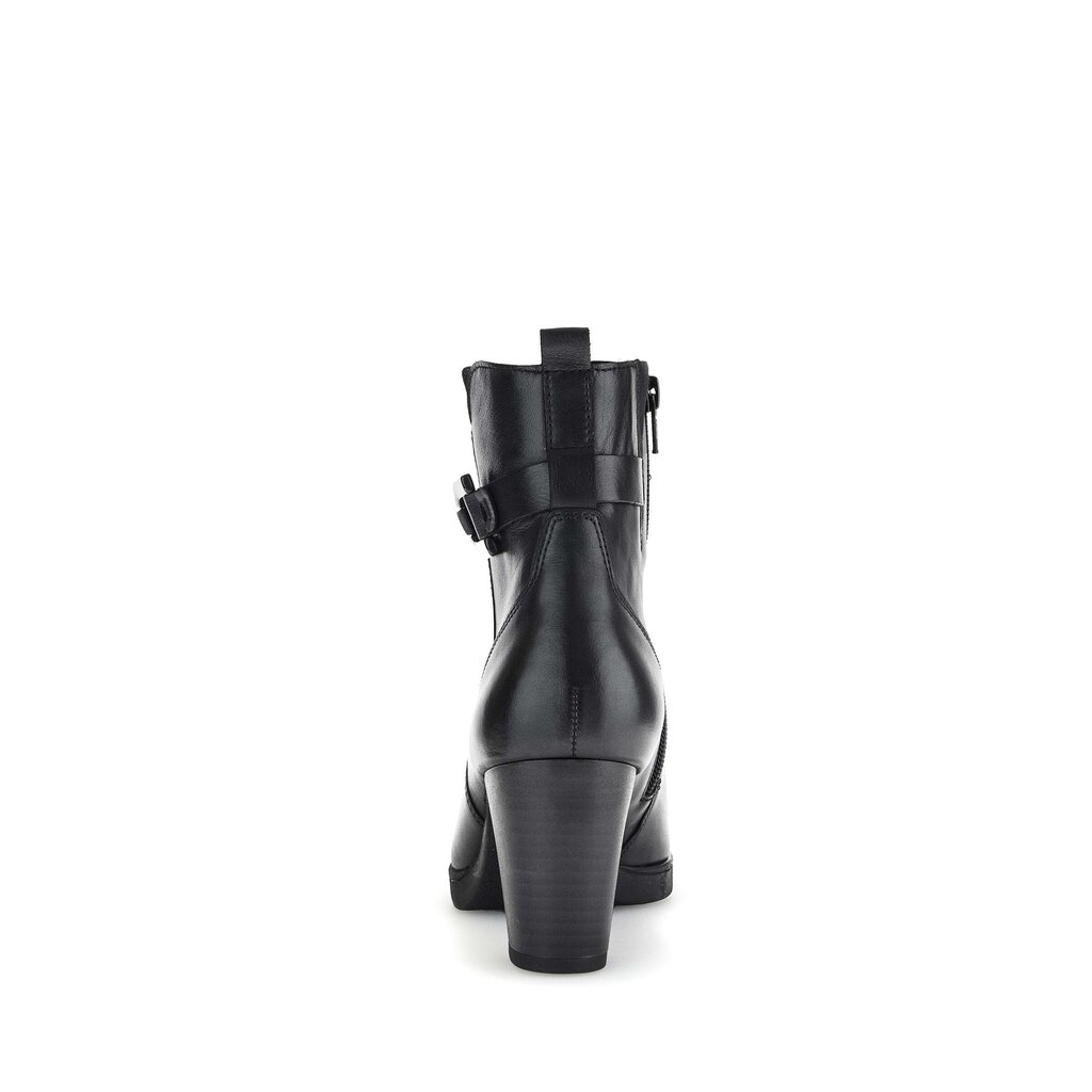 Pius Gabor Plateau Stiefelette Schwarz