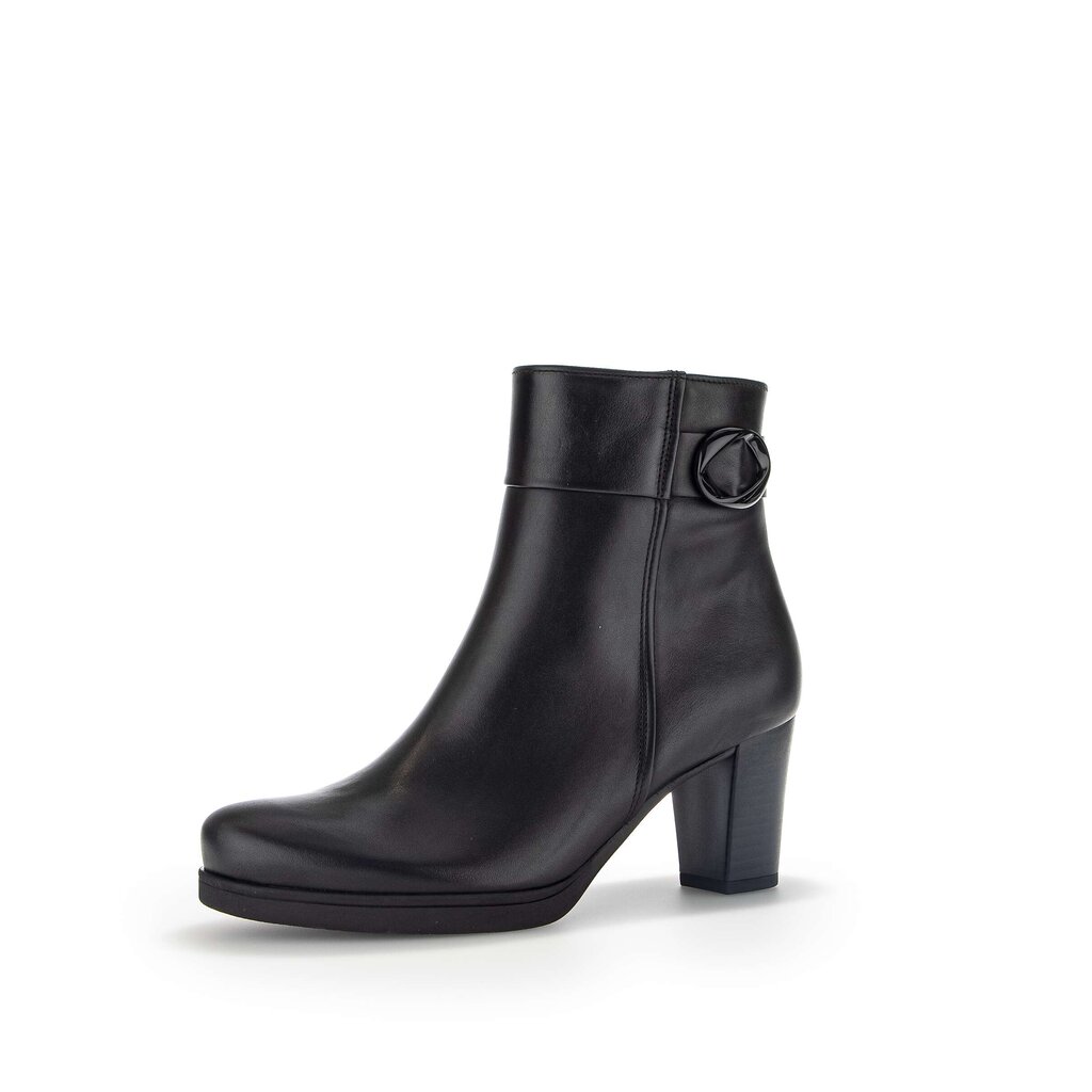 Pius Gabor Plateau Stiefelette Schwarz
