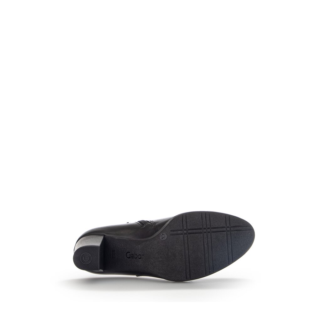 Pius Gabor Plateau Stiefelette Schwarz