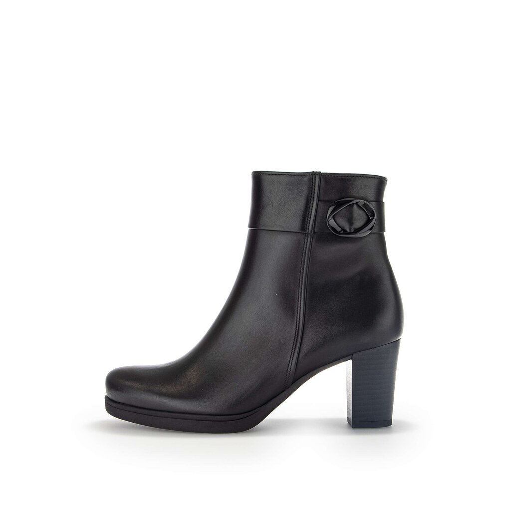 Pius Gabor Plateau Stiefelette Schwarz