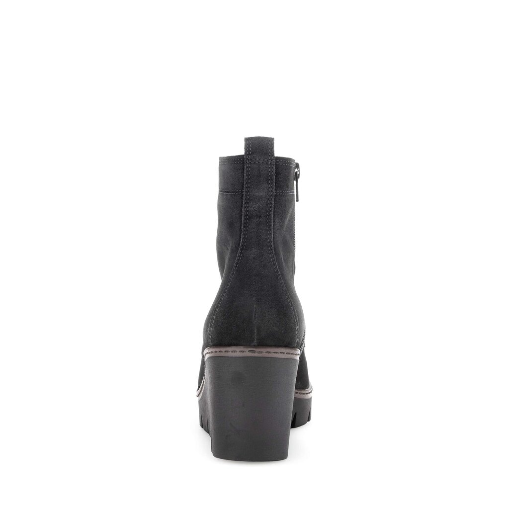 Pius Gabor Plateau Stiefelette Schwarz