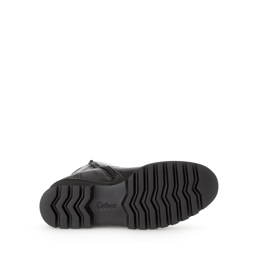 Pius Gabor Plateau Stiefelette Schwarz