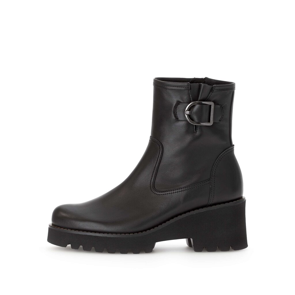 Pius Gabor Plateau Stiefelette schwarz