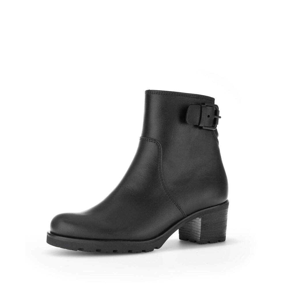 Pius Gabor Plateau Stiefelette Schwarz