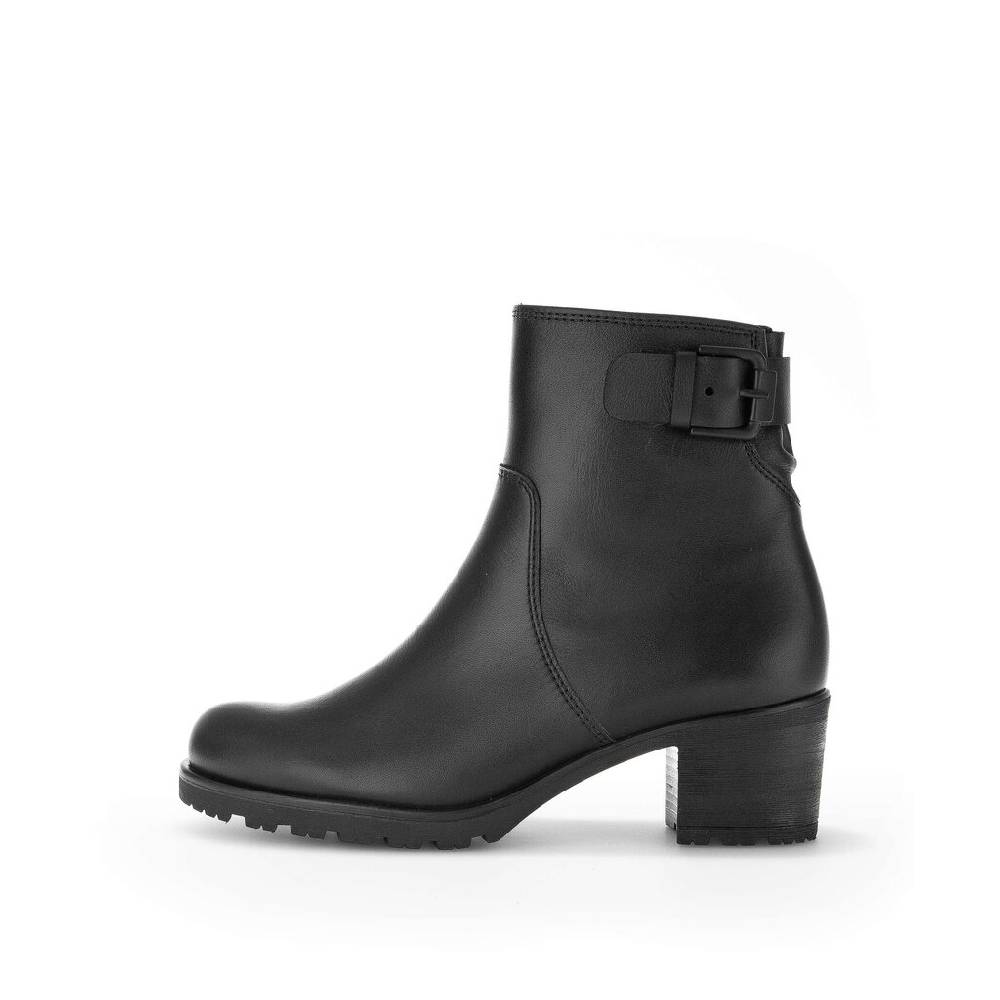 Pius Gabor Plateau Stiefelette schwarz