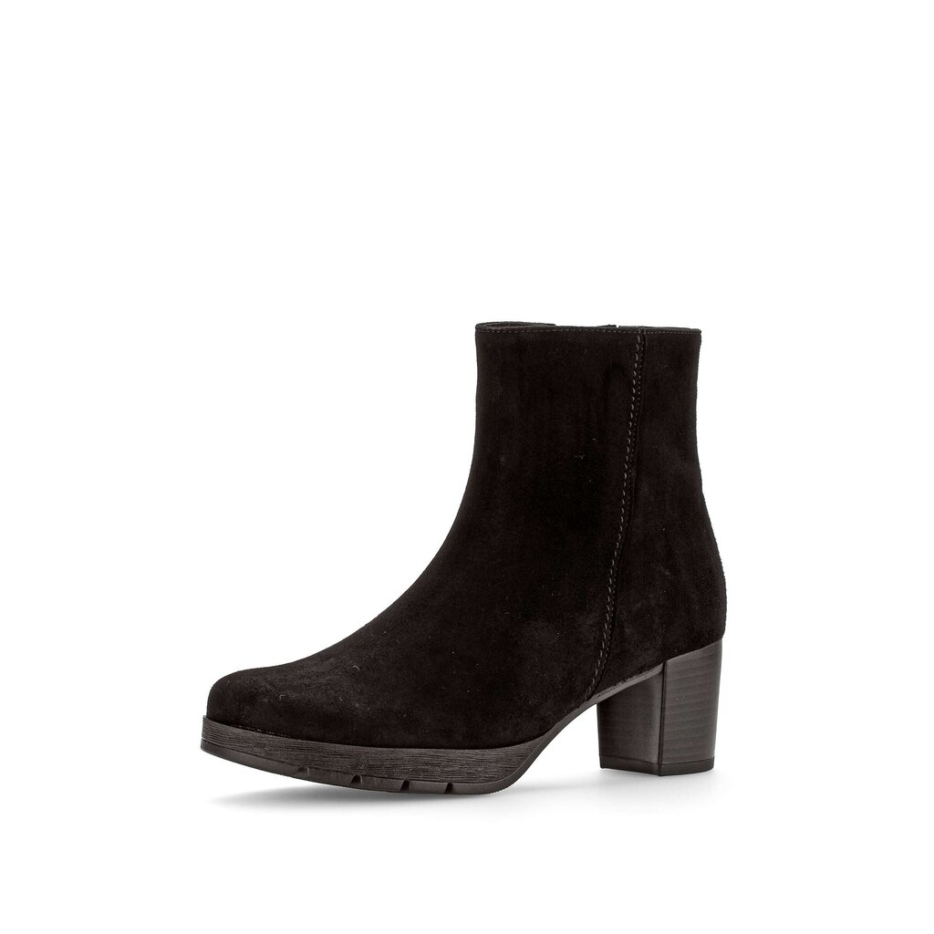 Pius Gabor Plateau Stiefelette Schwarz