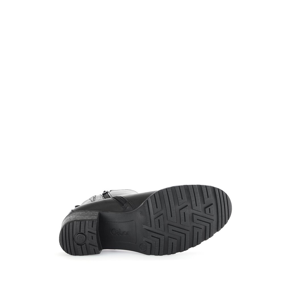 Pius Gabor Plateau Stiefelette Schwarz