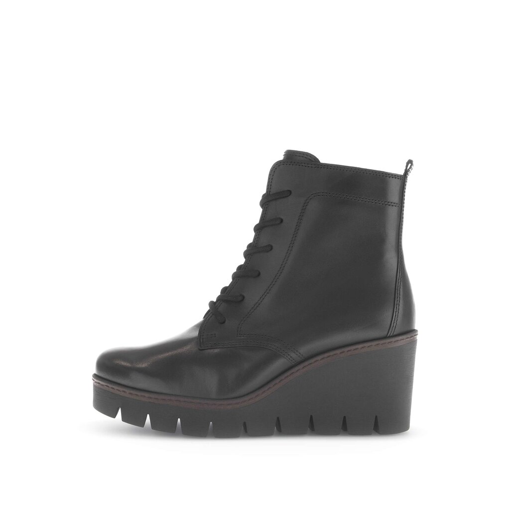 Pius Gabor Plateau Stiefelette schwarz