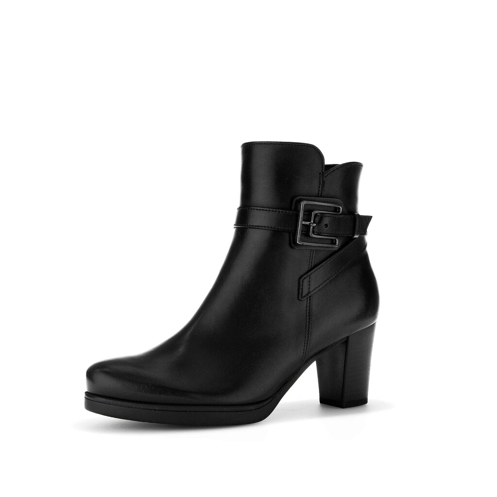 Pius Gabor Plateau Stiefelette Schwarz