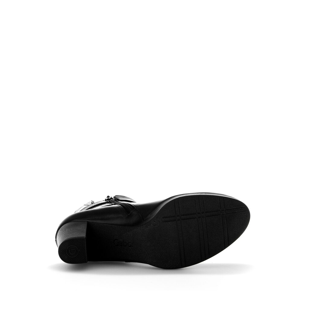 Pius Gabor Plateau Stiefelette Schwarz