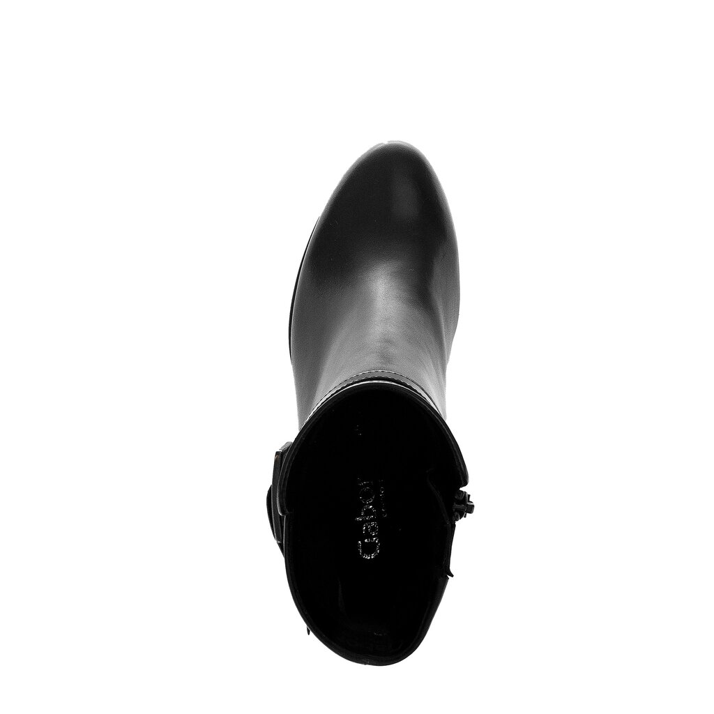 Pius Gabor Plateau Stiefelette Schwarz