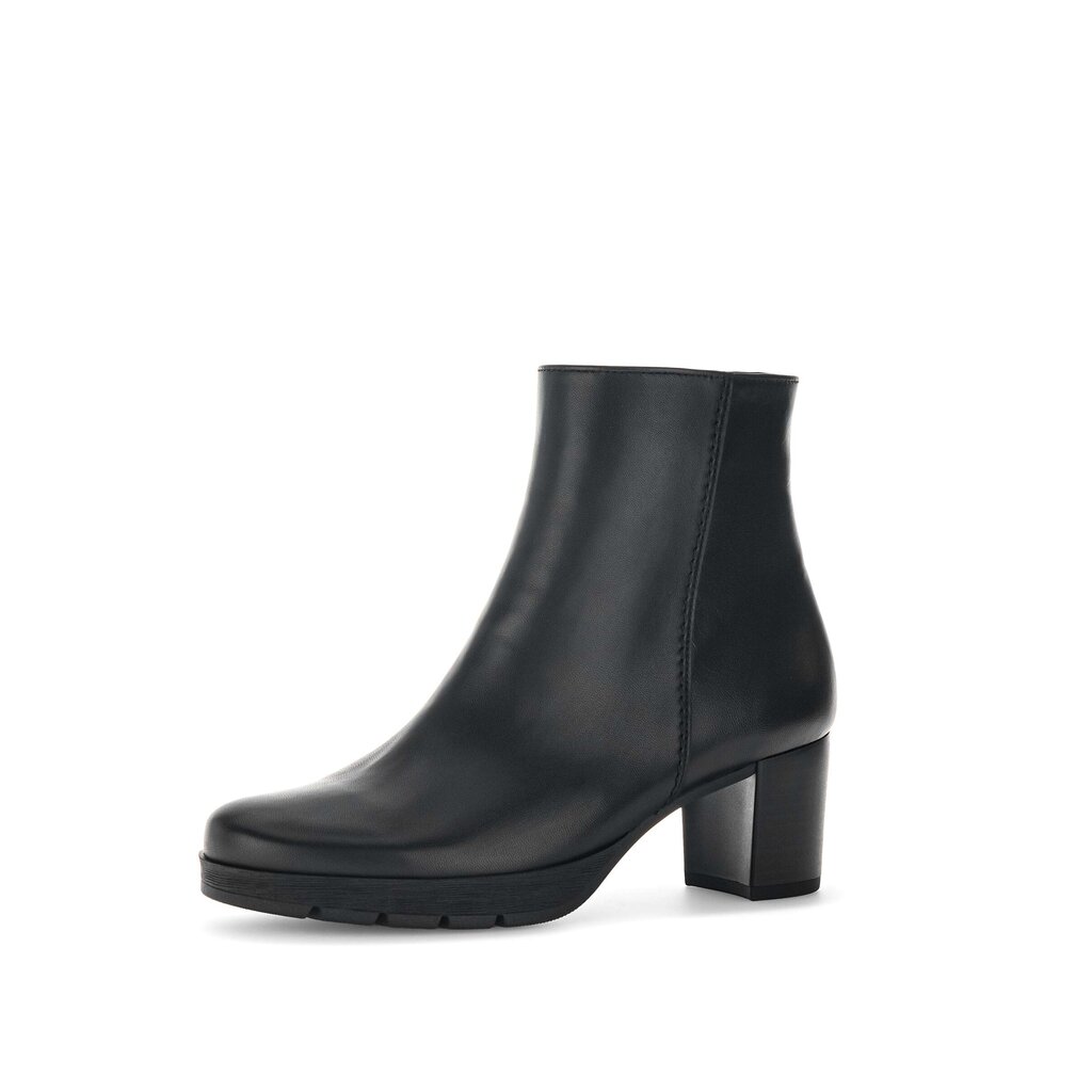 Pius Gabor Plateau Stiefelette Schwarz