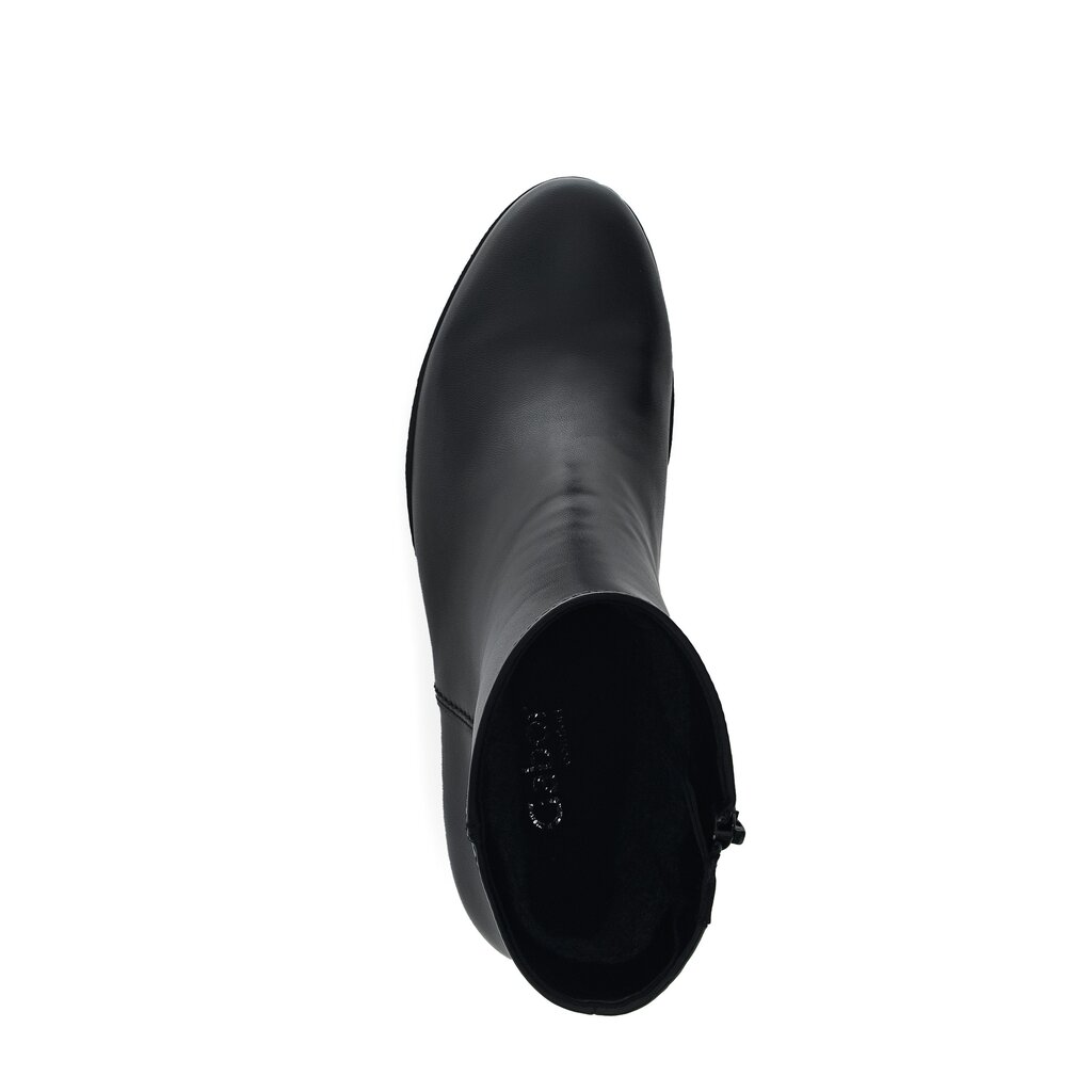 Pius Gabor Plateau Stiefelette Schwarz