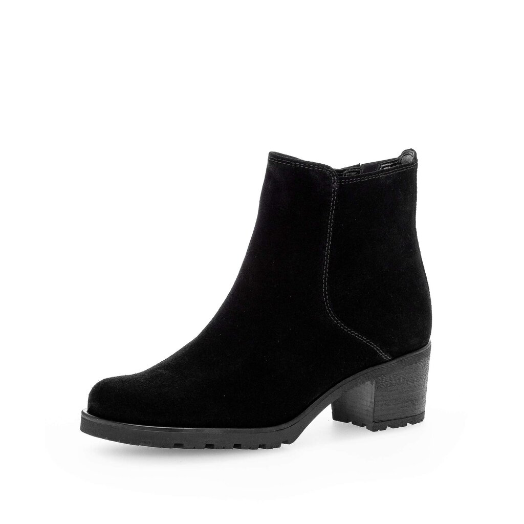 Pius Gabor Plateau Stiefelette Schwarz