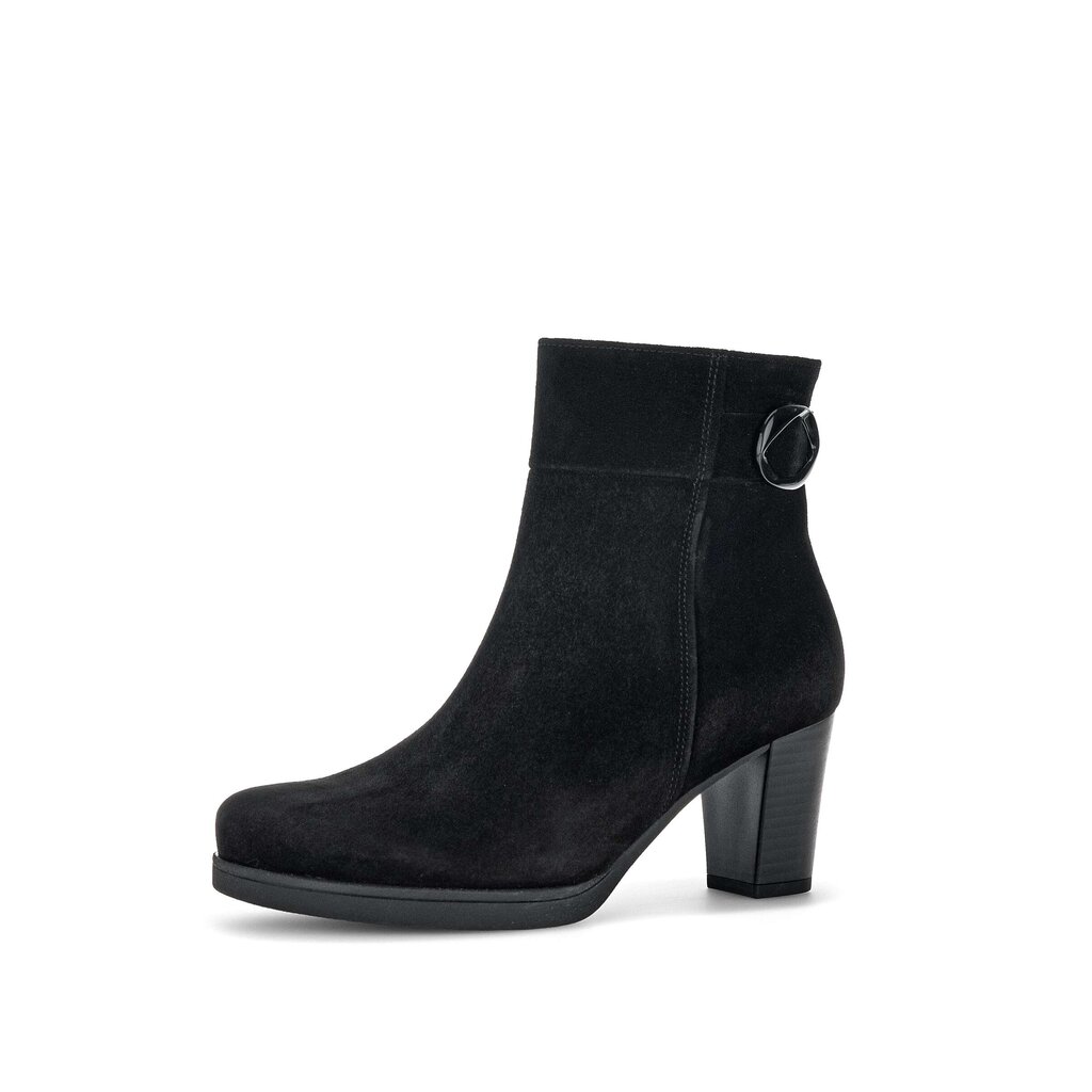 Pius Gabor Plateau Stiefelette Schwarz