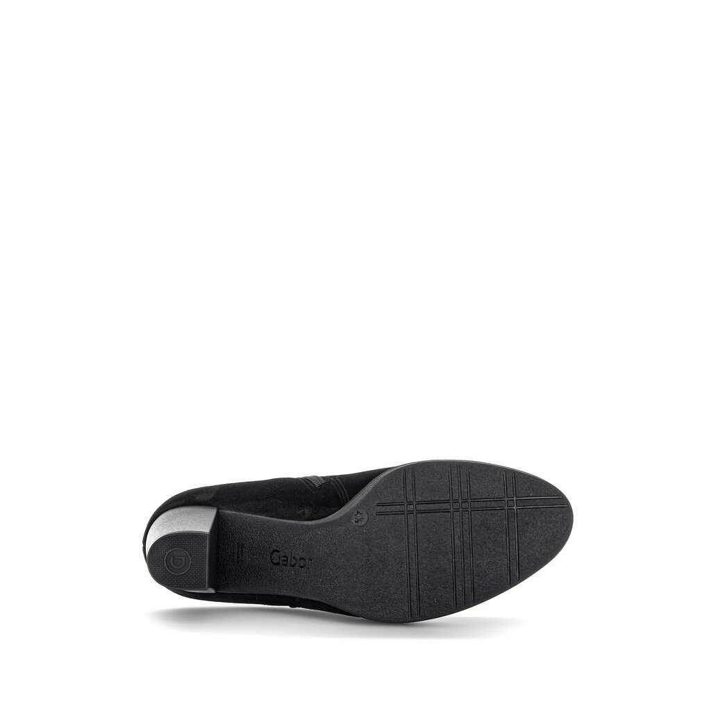 Pius Gabor Plateau Stiefelette Schwarz