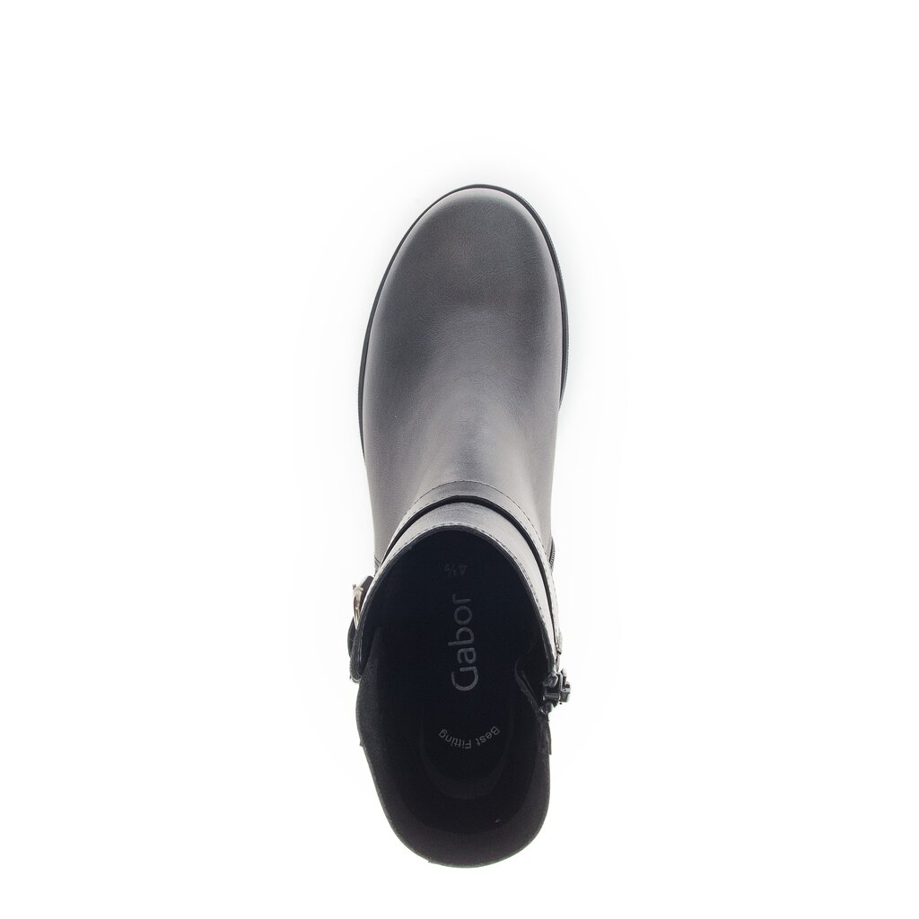 Pius Gabor Plateau Stiefelette Silber