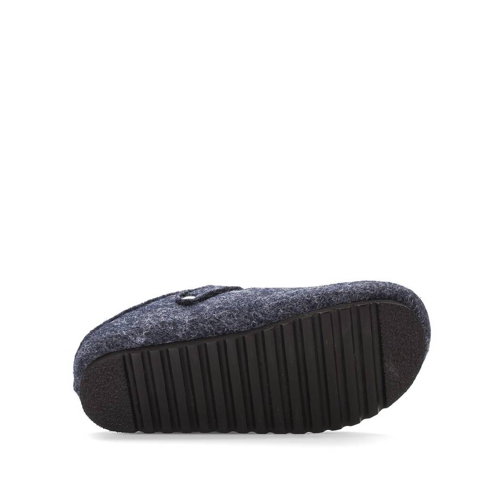 Pius Gabor Plüschhausschuh Blau