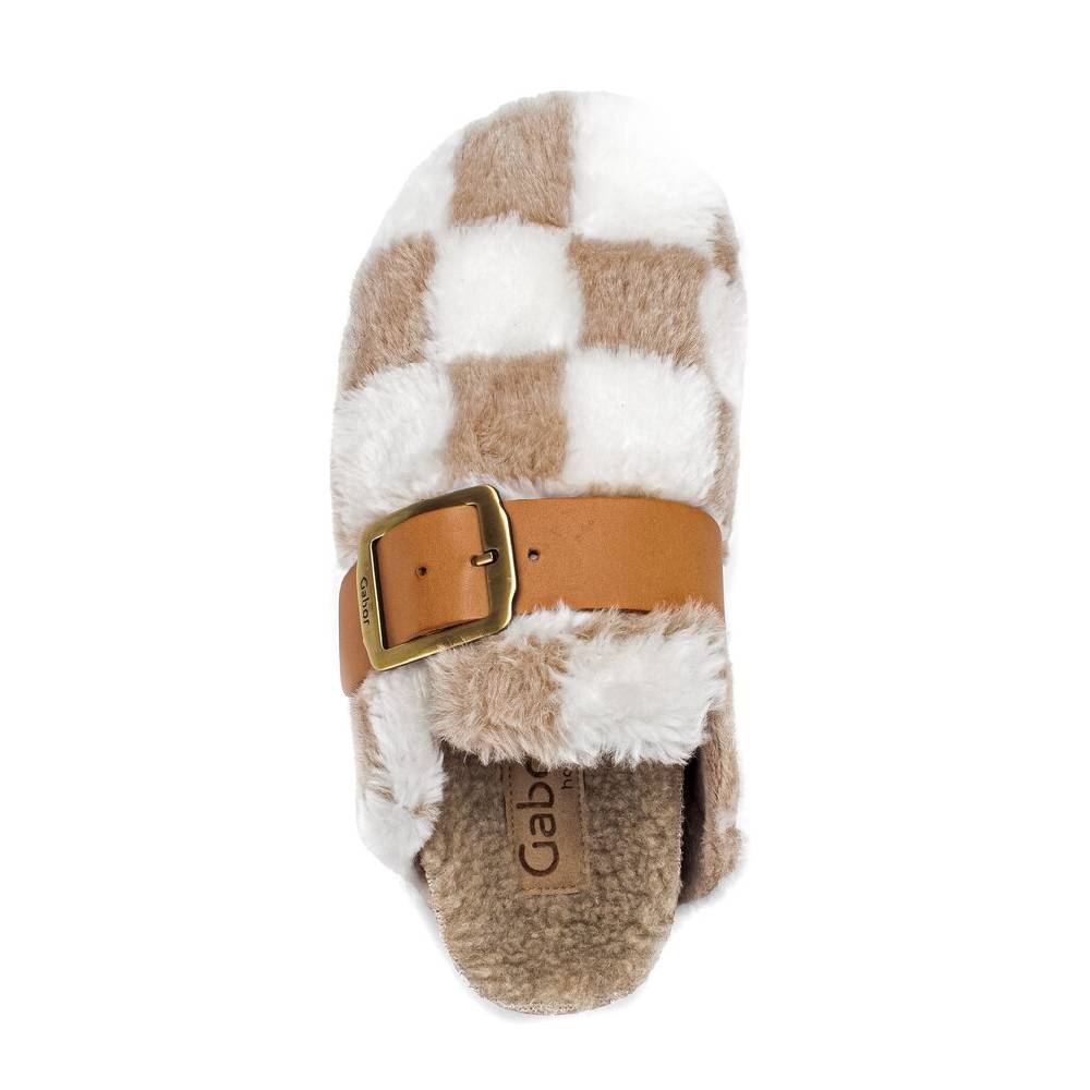 Pius Gabor Plüschhausschuh Multicolour