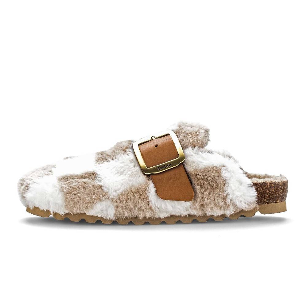 Pius Gabor Plüschhausschuh multicolour