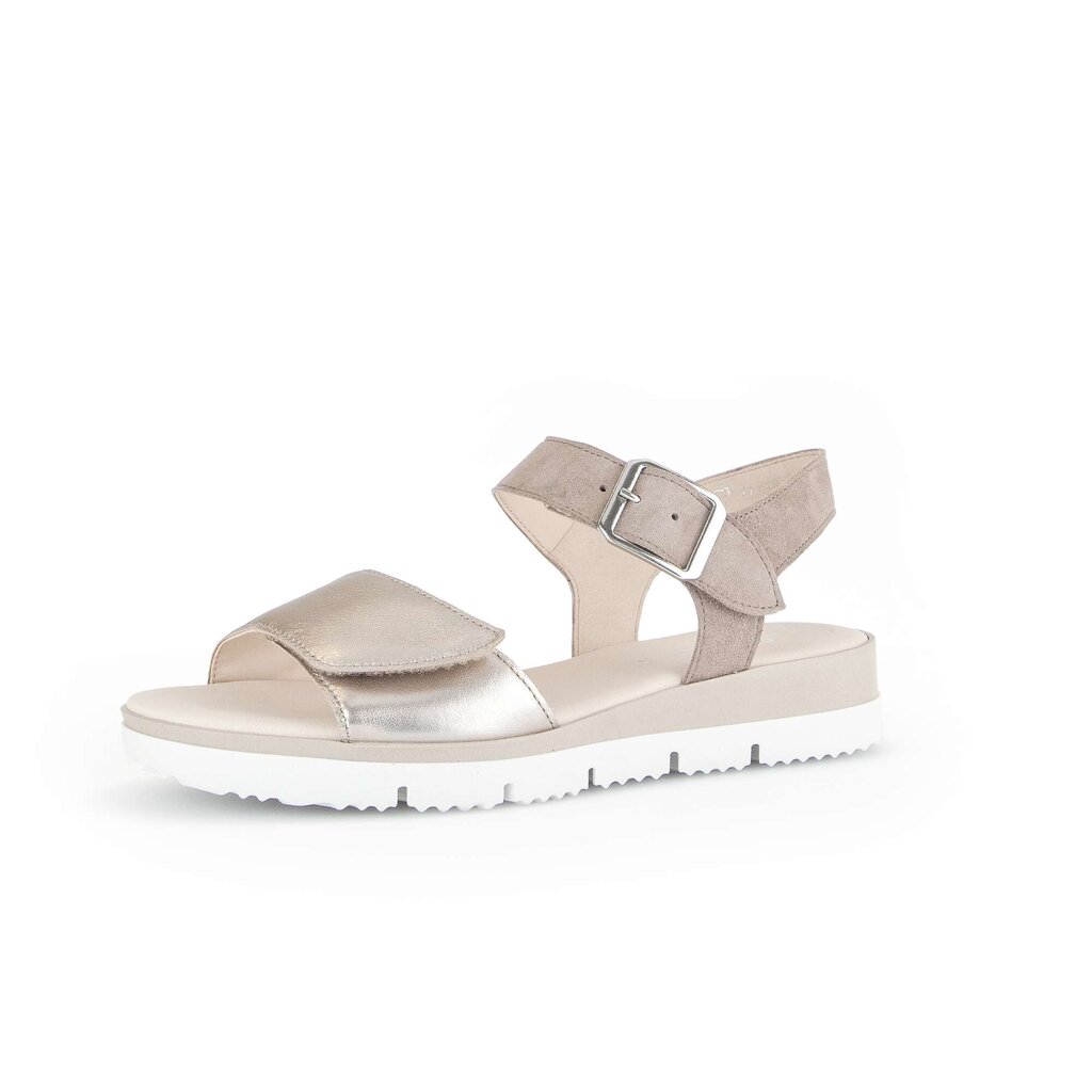 Pius Gabor Riemchensandale Beige