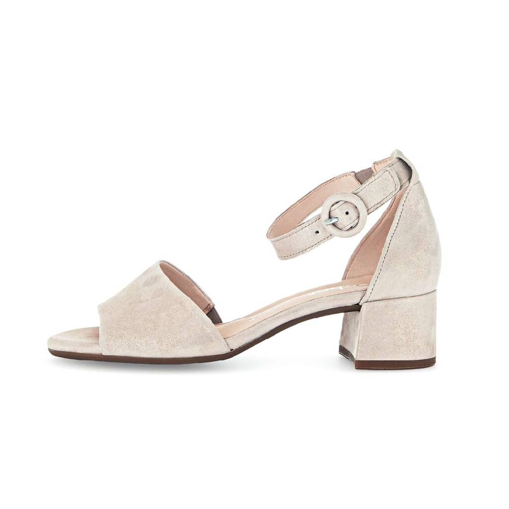 Pius Gabor Riemchensandale beige
