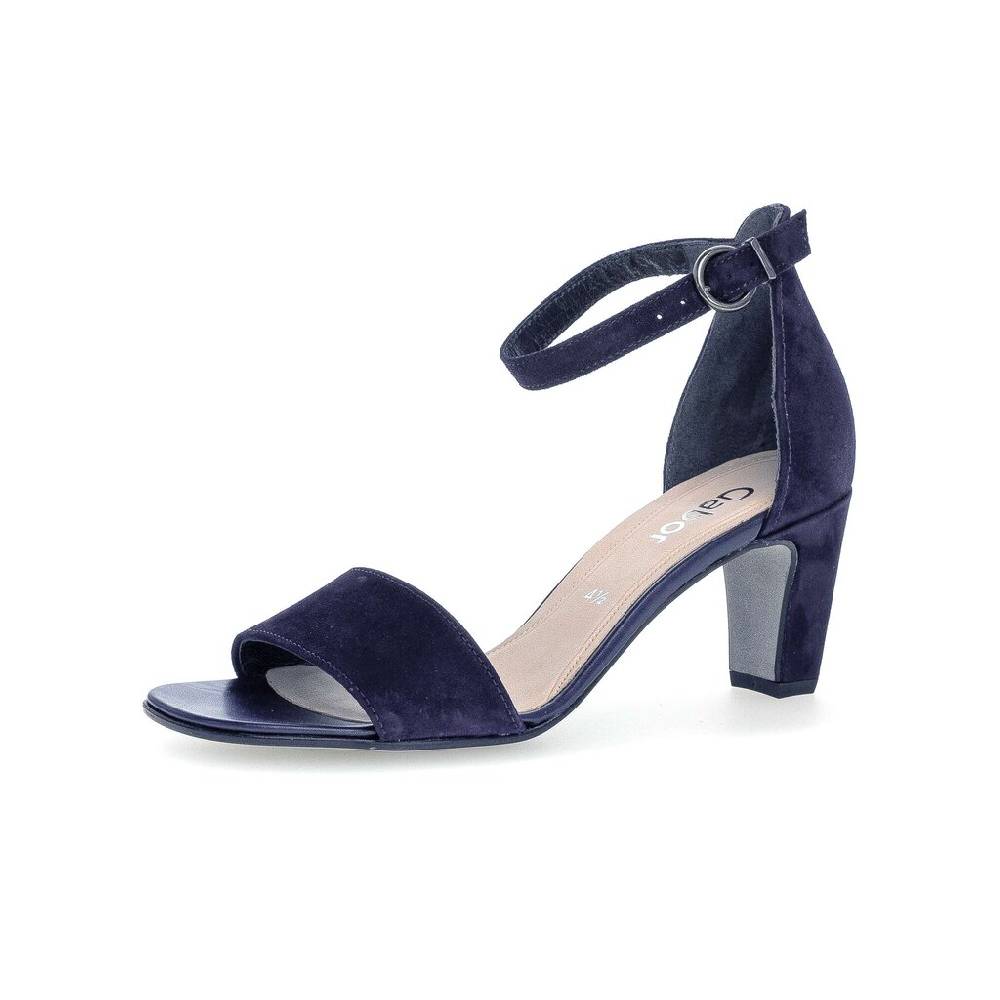 Pius Gabor Riemchensandale Blau