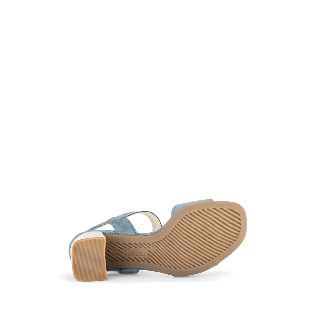 Pius Gabor Riemchensandale Blau