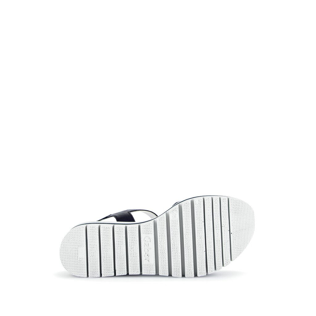 Pius Gabor Riemchensandale Blau