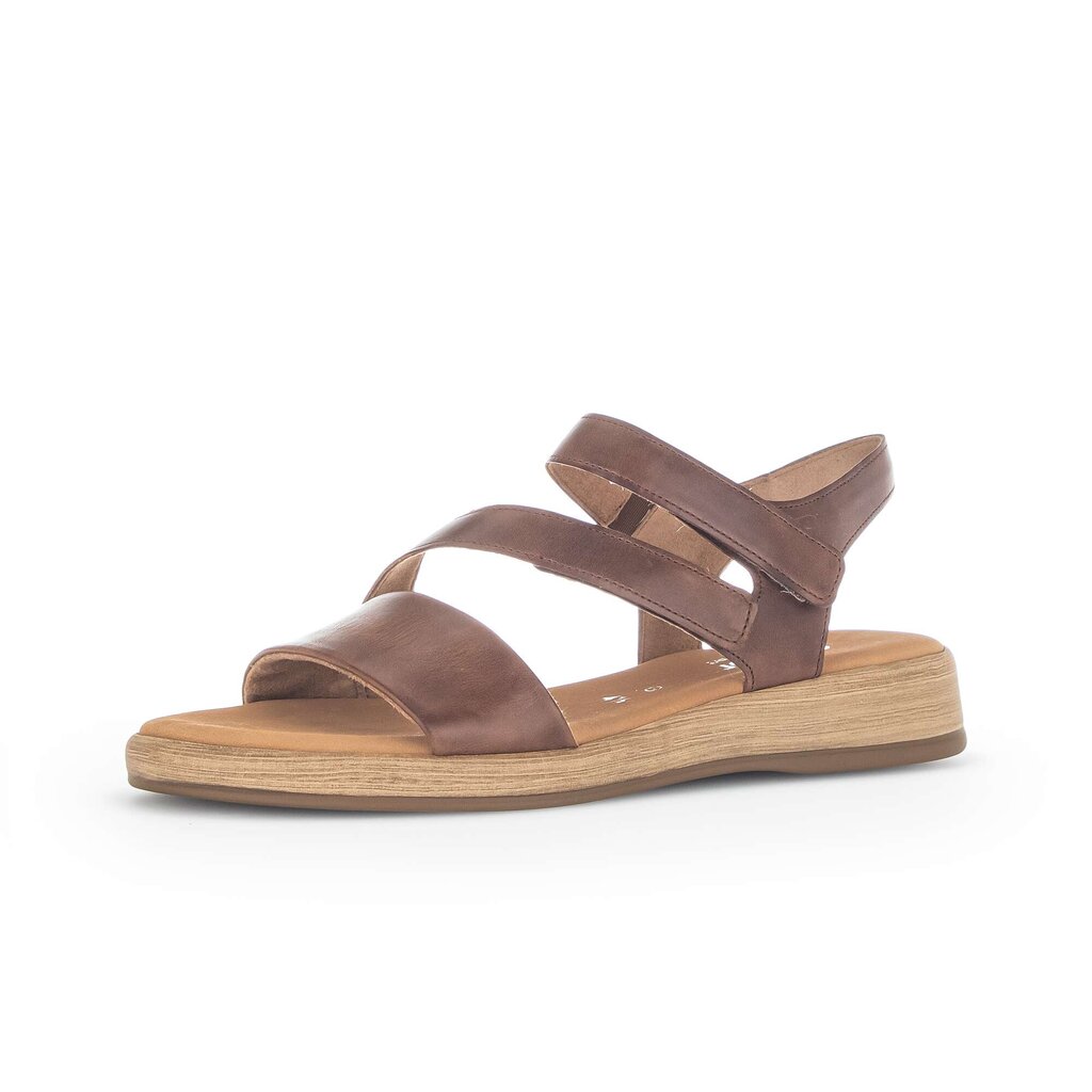 Pius Gabor Riemchensandale Braun