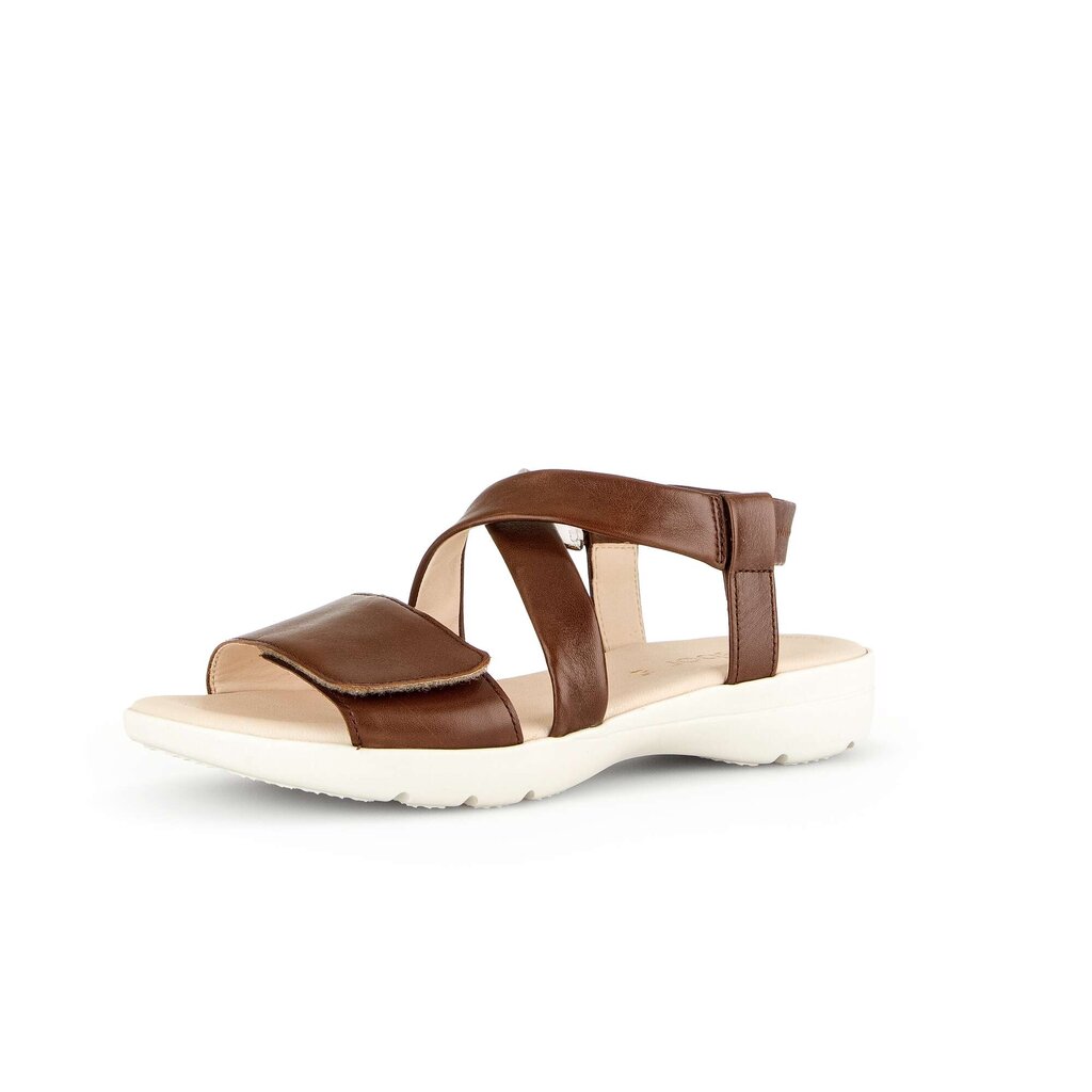 Pius Gabor Riemchensandale Braun