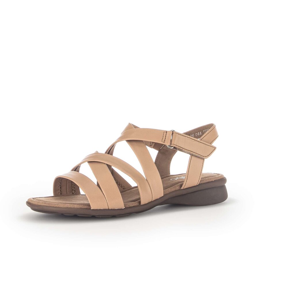 Pius Gabor Riemchensandale Braun