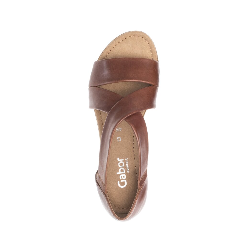 Pius Gabor Riemchensandale Braun
