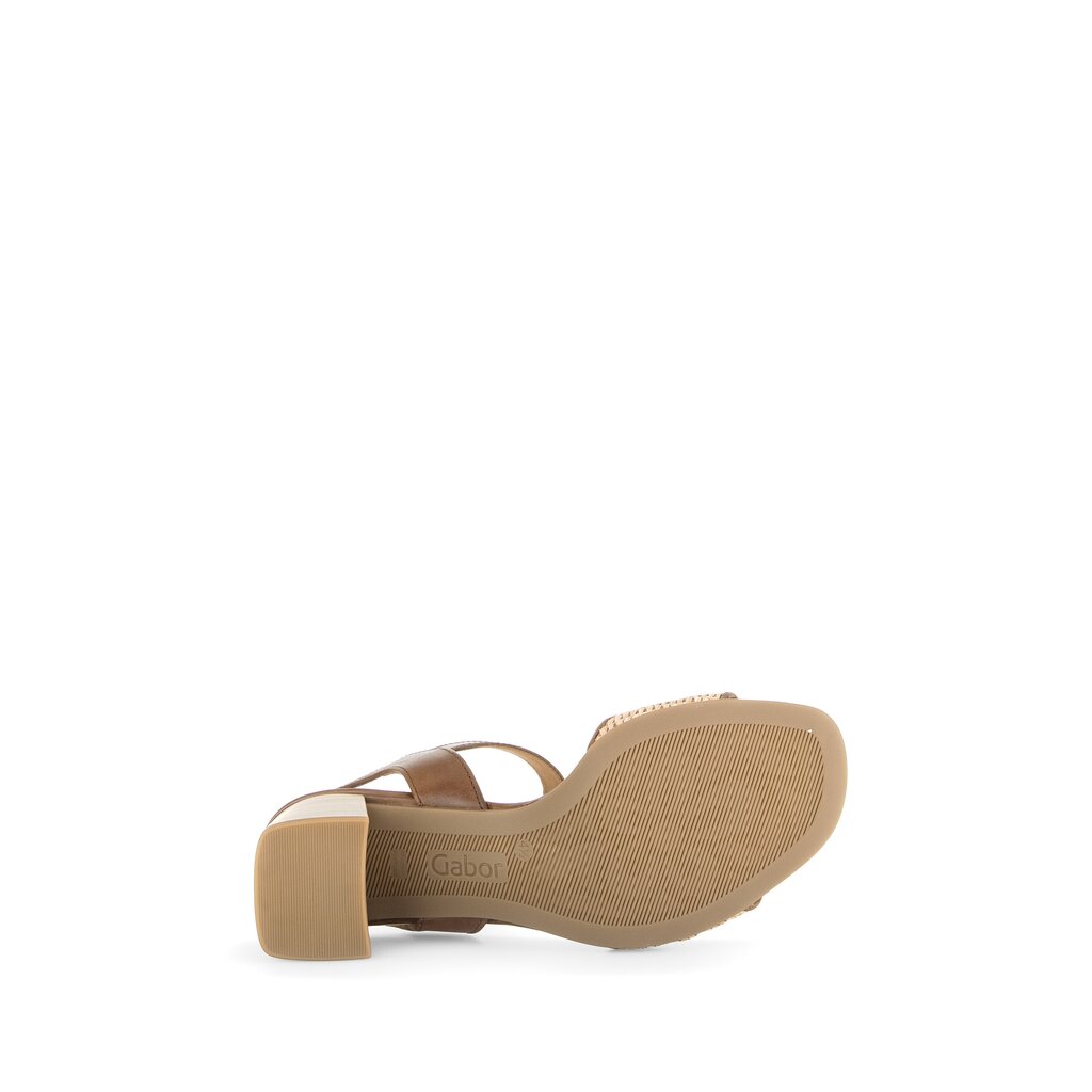 Pius Gabor Riemchensandale Braun