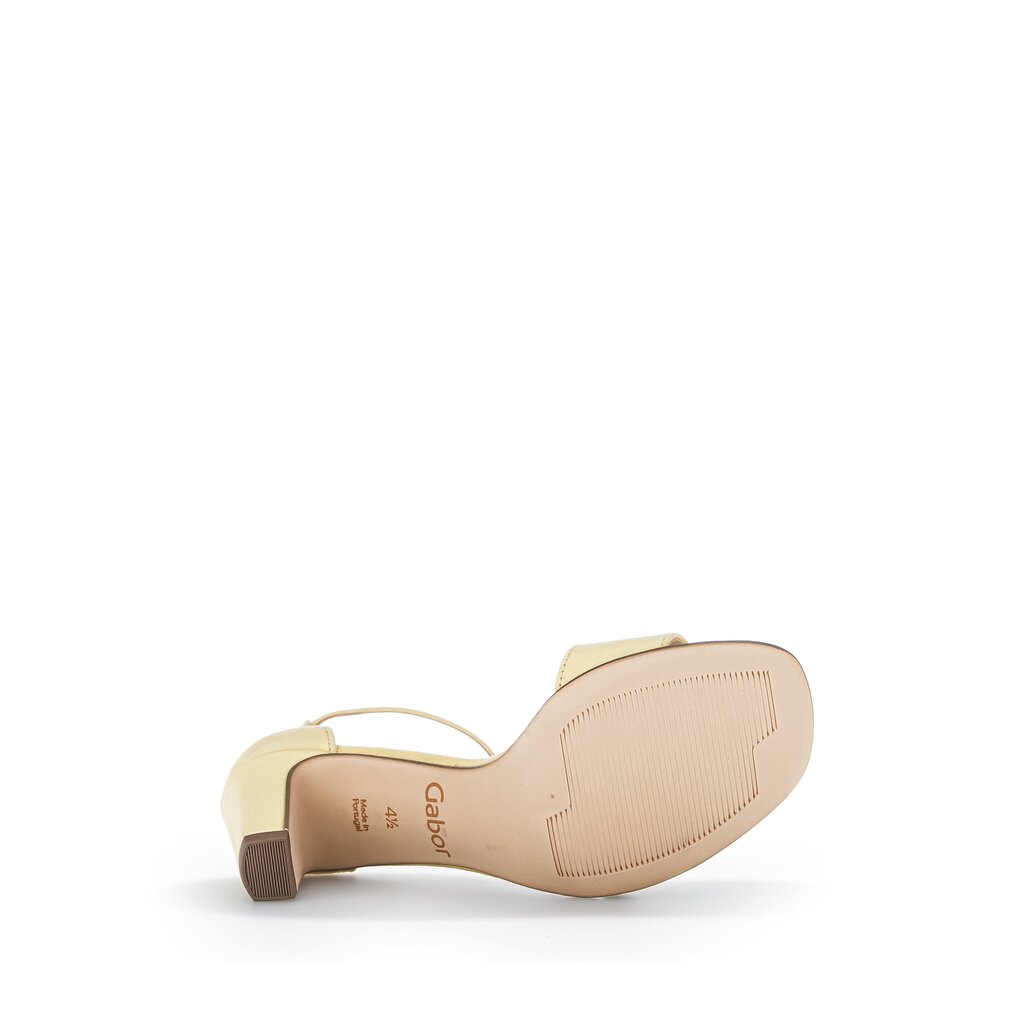 Pius Gabor Riemchensandale Gelb