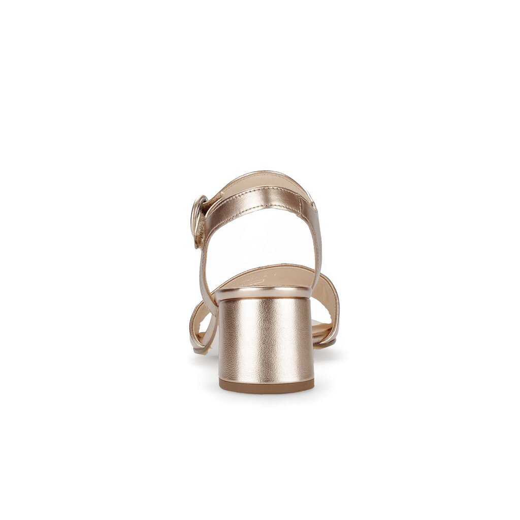 Pius Gabor Riemchensandale Gold
